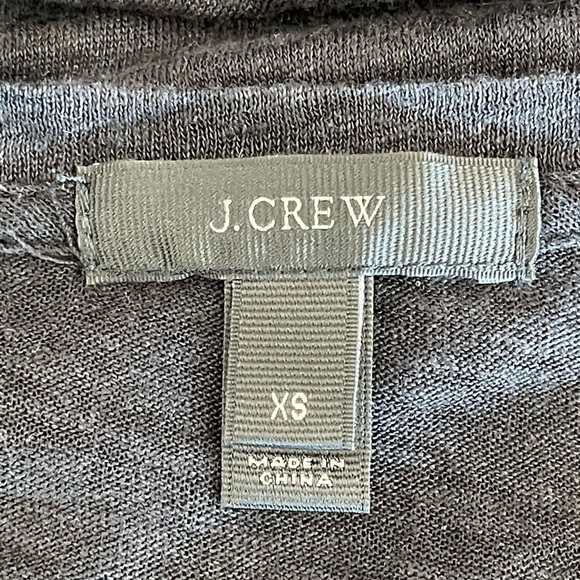 J. Crew size extra small burnt out top won’t cute sleeve detailing - Picture 6 of 10